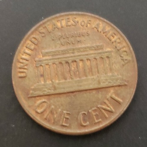 1969 S Lincoln Memorial Cent Double Die Obverse Shows in 1969 S and in LIBERTY - Picture 2 of 4