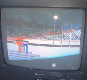 Rare Vintage Winter Games Nintendo NES Video Game by Epyx