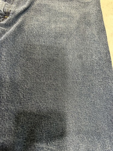 Wrangler Regular Fit Jeans Size 40 X 30 Mens - Blue Cotton Denim - Work Jeans - Picture 3 of 7