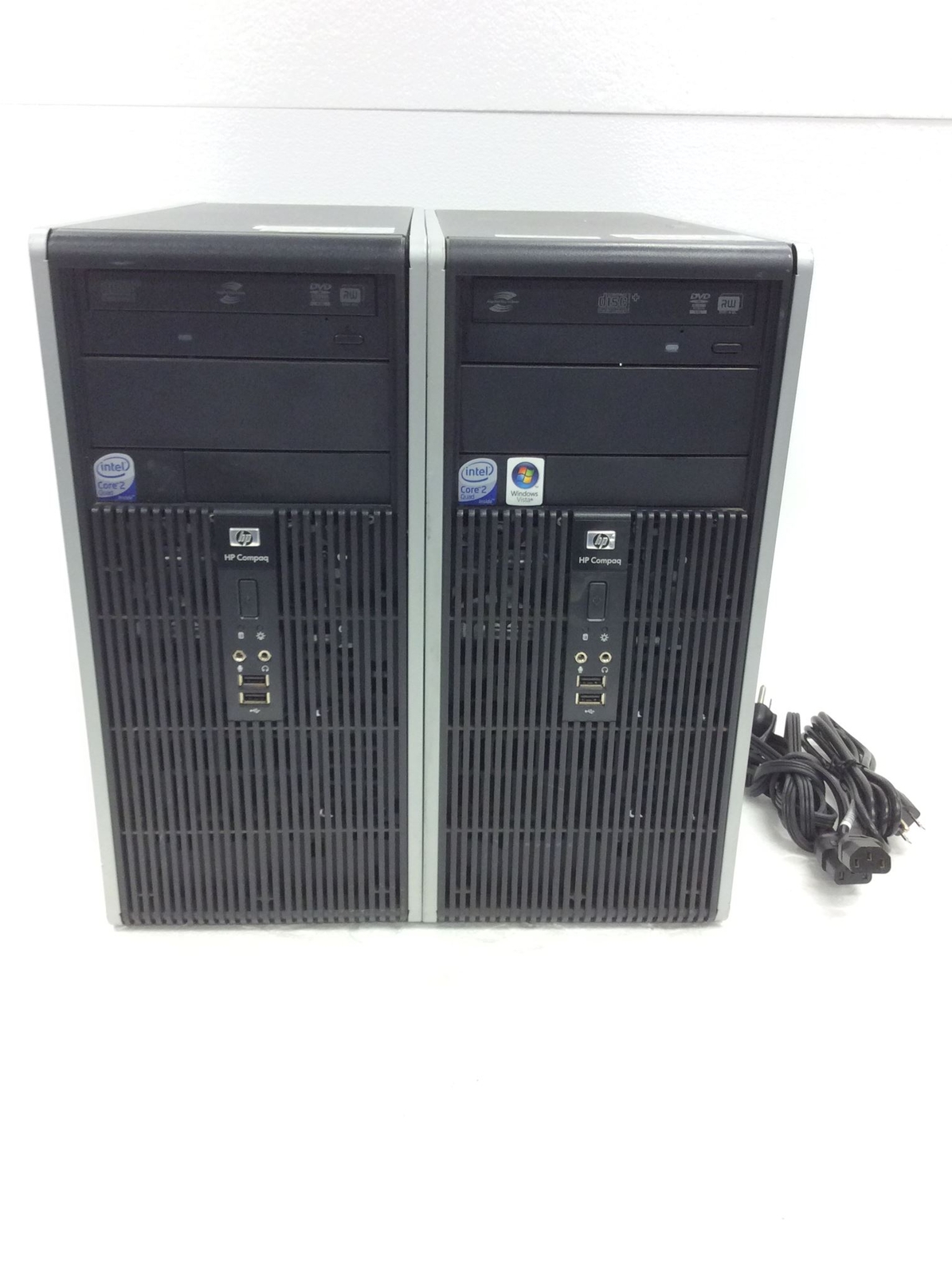 HP COMPAQ DC5800 Intel Core 2 Quad Q6600 2.40GHz Microtower w/160GB HD/2GB/DVDRW