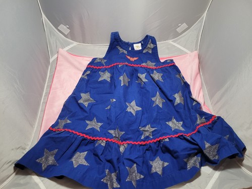 HANNA ANDERSSON RACERBACK DC COMIC WONDER WOMAN RACERBACK DRESS 5