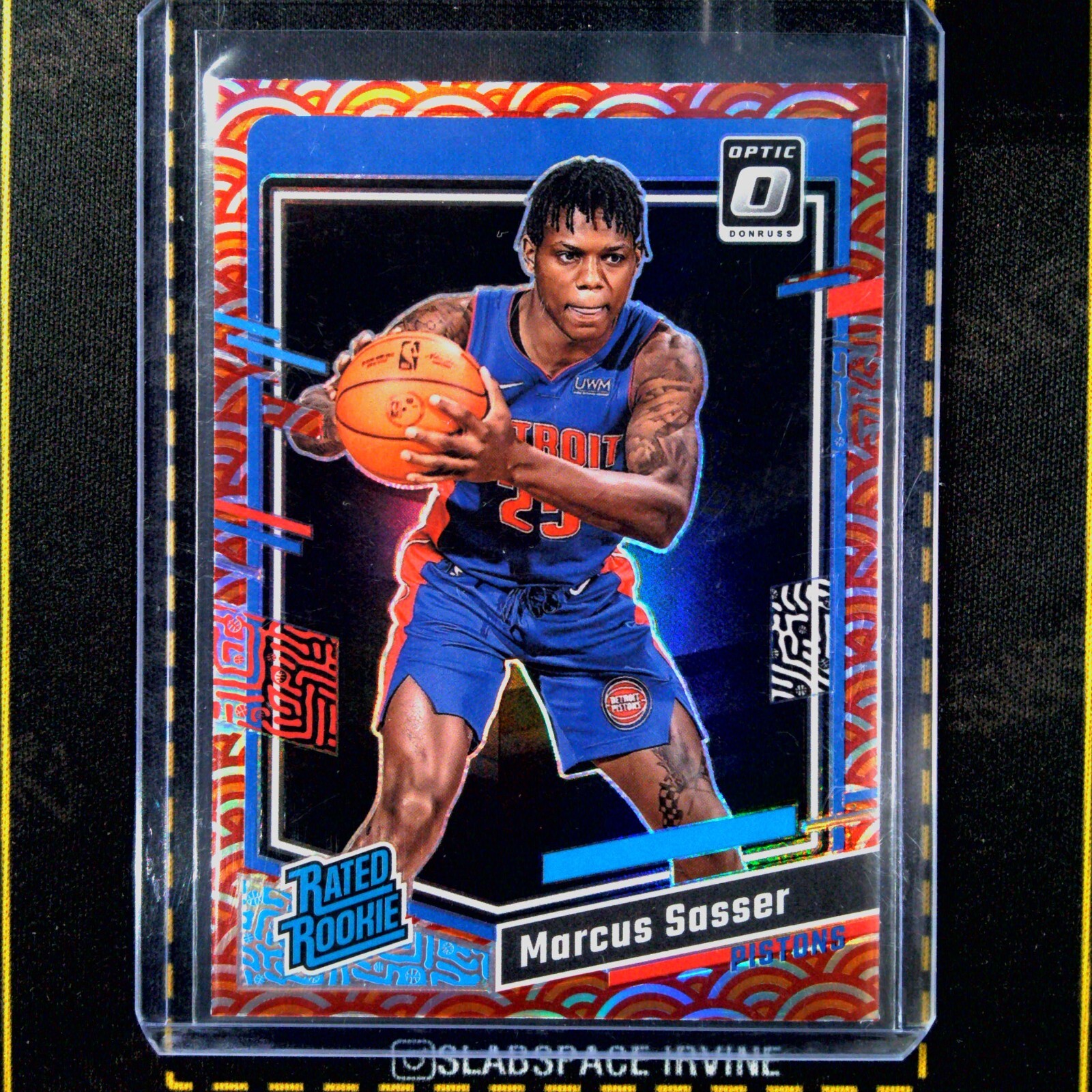 2023-24 DONRUSS OPTIC MARCUS SASSER #242 RC PHOTON SSP PISTONS KK