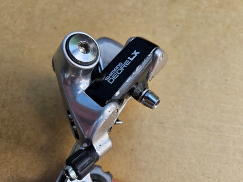 Vintage Shimano Deore LX 7 Speed Rear Derailleur Long Cage RD-M550 low miles - Picture 4 of 8
