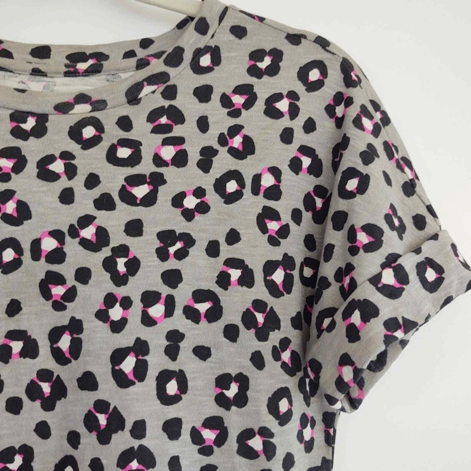 Abito Kate Spade Cyber Cheetah vita bassa cotone taglia XS