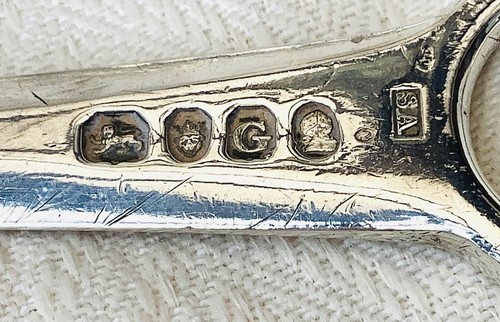 GEORGE III LARGE STERLING SILVER MEAT SKEWER - Stephen Adams, London, 1807. - Picture 5 of 5