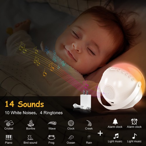 Kids Alarm Clock for Bedroom Decor Ok to Wake Digital Clock for Toddlers with... - Picture 4 of 6
