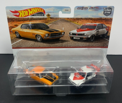 Hot Wheels Premium 2pk '73 Holden Monaro GTS & '77 Holden Torana