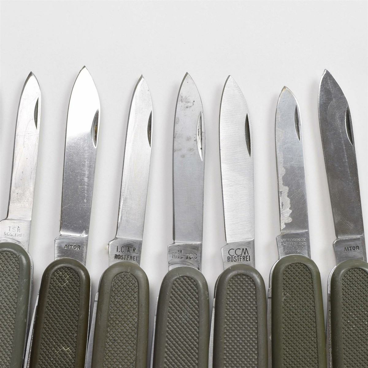 Genuine German army pocket folding knife Old style Bundeswehr