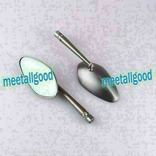 2pcs Rear View Rearview Side Mirrors Left+ Right Set for Universal Motorcycles - Imagen 15 de 16