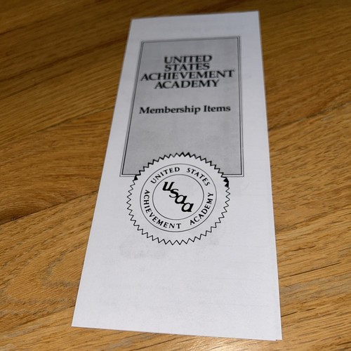 UNITED STATES ACHIEVMENT ACADEMY 1996 NATIONAL AWARDS VOLUME 116 - Picture 19 of 19