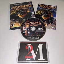Warriors of Might and Magic (Sony PlayStation 2, 2001) Complete In Box Tested