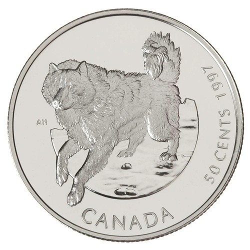 1997 50 Cent Canada's Best Friends Series Sterling Silver Coin Set COA Box - Bild 2 von 9