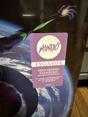 Neon Evangelion LP Soundtrack 2x LP Splatter Vinyl Sealed! Mondo Exclusive New - Picture 2 of 4