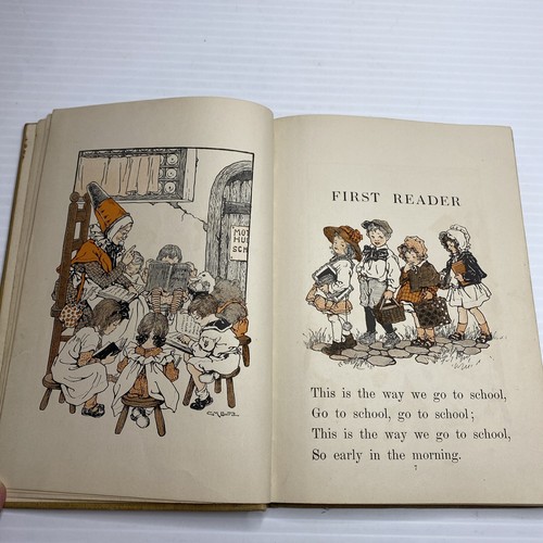 Merrill First Reader by Franklin B Dyer Mary J Brady 1915 Hardcover Vintage - Picture 9 of 17
