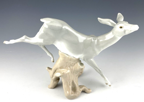 Lladro Figurine GAZELLE LANDING ANIMAL #4530 Mint Rare!!!