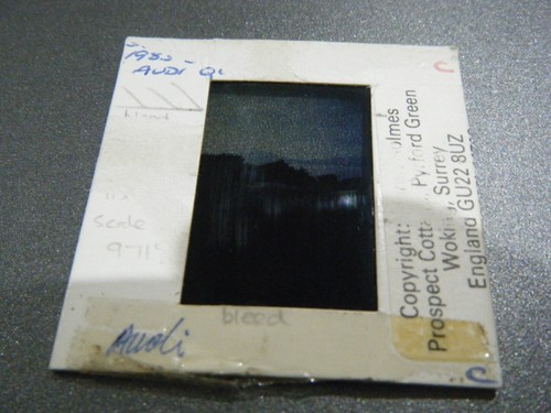 AUDI QUATTRO WALTER ROHRL WORLD RALLY 1984 35mm SLIDE PHOTOGRAPH rear - Picture 2 of 3