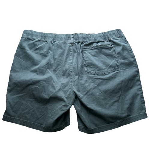 LL Bean Herren XXL grau Multisport Shorts 8" Schrittlänge Outdoor Wandern Gummibund - Bild 2 von 5