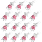  15pcs Phone Dust Plugs Decorative Dog Charm Anti-Dust Charging Port Plugs