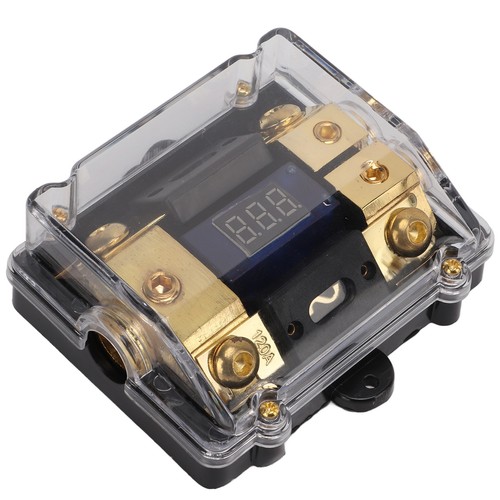 Car 1 In 2 Out Power Ground Distributor Splitter Copper For Car Audio 0/2 Gauge - Picture 8 of 12
