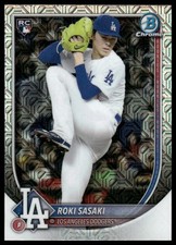 2025 Bowman #12 Roki Sasaki Chrome Mojo Refractor