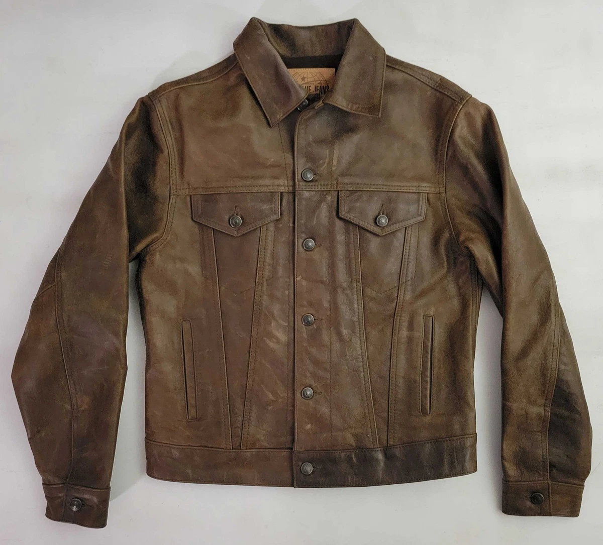Gap Leather Outer Shell Coats, Jackets & Vests for Men for Sale