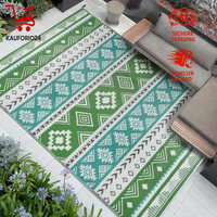Outdoor Teppich Wetterfest 245X305Cm Uv-BestäNdig Faltbar FüR Terrasse Garten