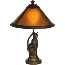 Dale Tiffany TA90197 Evelyn Table Lamp Antique Bronze