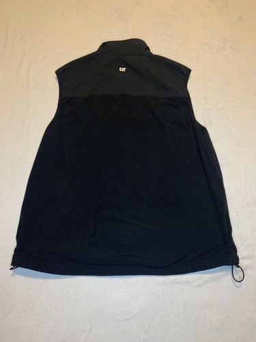 Caterpillar CAT Men’s Workwear Softshell Black – Authentic - Size Large L - Picture 6 of 7