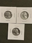 Lot Of Three (3) 1964-D Washington Quarters 90% Silver Composition 25c Coins