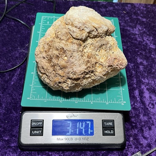 6” Unopened Large Geode Rattler Crystal Quartz Uncut Crack Break Your Own 3.14Lb - Picture 6 of 8