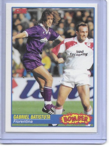 1992 Score Italian Soccer - Baggio, Maldini, Batistuta, Gullit, Zola, Careca - Picture 391 of 510