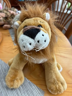 Webkinz Caramel Lion Plush Stuffed Animal No Code HM175 Ganz Very Nice Condition