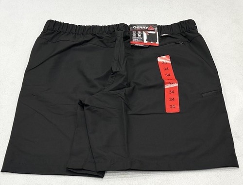 Pantalones Cortos Tecnológicos Gerry Hombre, Negro TALLA 34, COLOR NEGRO - Imagen 4 de 4