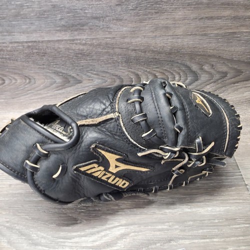 Guante Mizuno Catchers GXC111 Negro Serie Prospect Juvenil Cuero ParaShock - Imagen 7 de 11