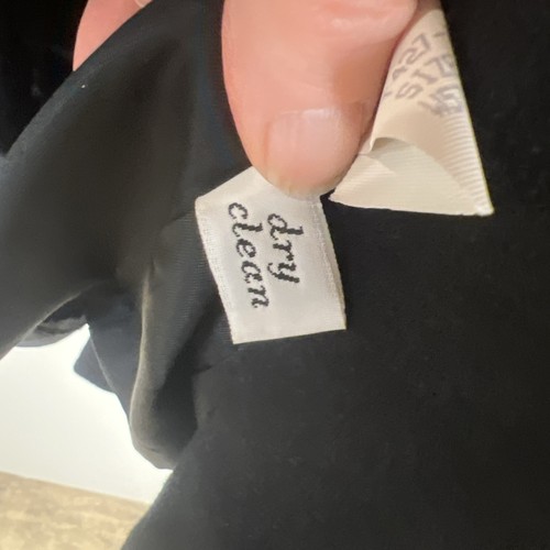 Blazer vintage Pendleton donna 100% lana vergine nero foderato taglia 14 giacca USA - Foto 8 di 9