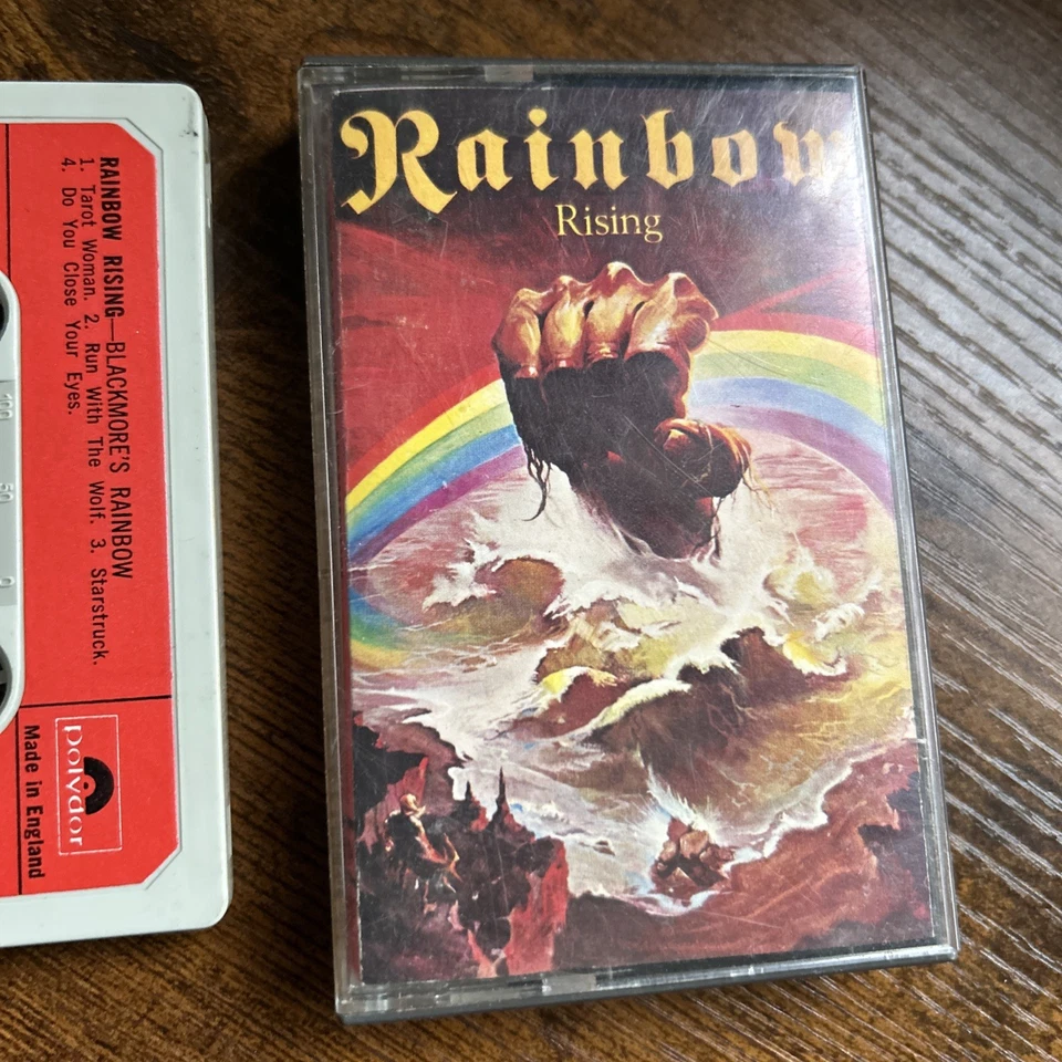 Rainbow Rising - Oyster 3177-224 Cassette tape Album excellent condition tested - Image 3 of 4