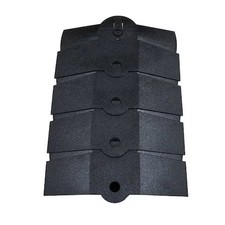 Ultratech 1833 Cable Protector Extension, 1-3/8 In H, 14-1/8 In L, 9-3/4 In W,