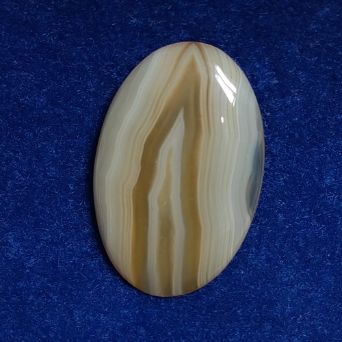 Natural Yellow Botswana Agate Cabochon Loose Gemstone Jewelry 84 Ct. ME-13735 - Picture 2 of 4