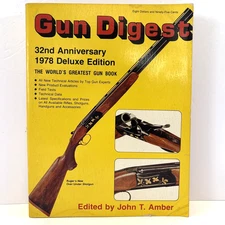 Vintage Gun Digest 1978 32nd Anniversary Deluxe Edition Firearms Reference Book