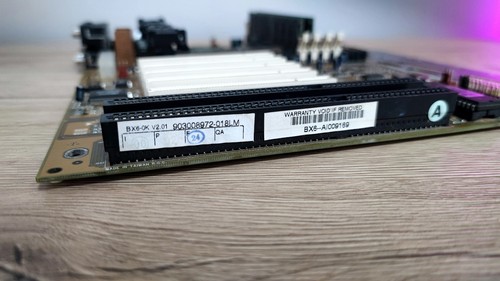 Abit AB-BX6 Slot 1 SDRAM AGP Intel i440BX Pentium Retro Vintage Motherboard +RAM - Picture 5 of 14