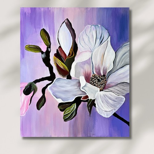 Abstract Art Wall Art Living Room Wall Decoration Flowers Picture Nursery - Picture 1 of 14