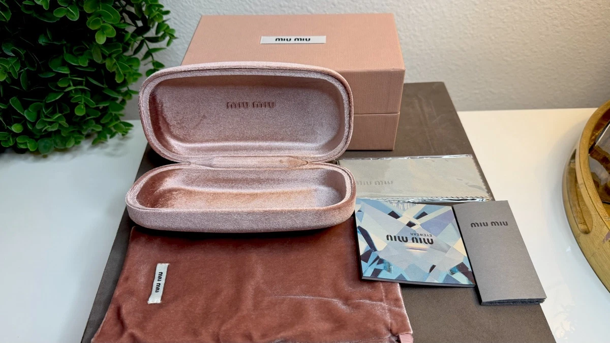 Miu Miu Eyeglass Cases & Storage Sunglasses for sale - eBay display picture 2