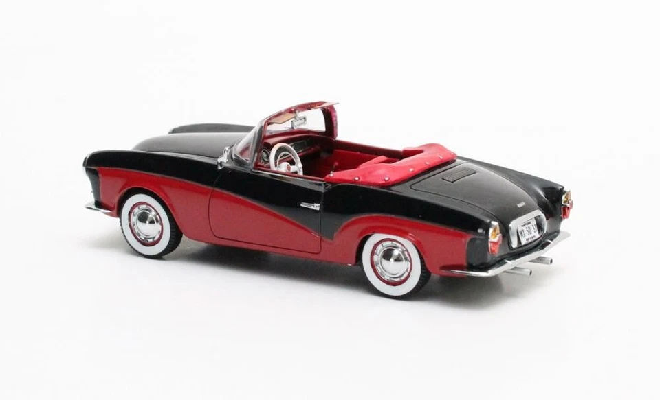 MATRIX SCALE MODELS,ROMETSCH Lawrence cabriolet black and red 1959, 1/43, MTX... - Image 3 of 3