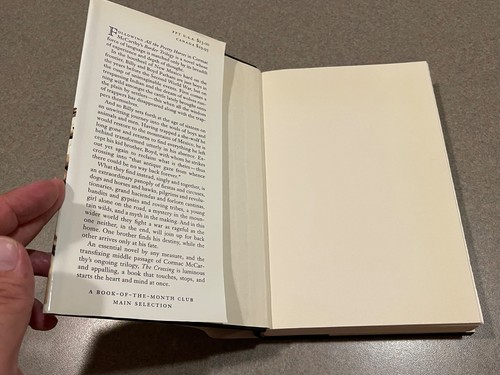 The Border Trilogy by Cormac McCarthy (Complete 1st Edition Hardcover Set Lot) - Imagen 16 de 24