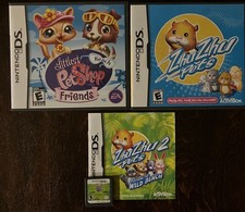 Nintendo DS, Littlest Pet Shop Friends Beach, ZhuZhu Pets, ZhuZhu Pets 2, Tested