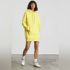 NWT Everlane Oversized Yellow Hoodie Sweater Dress M