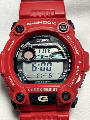 Lot of 2 Casio G-Shock Digital Watches GD-120N Black & G-7900A Red Working - Bild 15 von 24