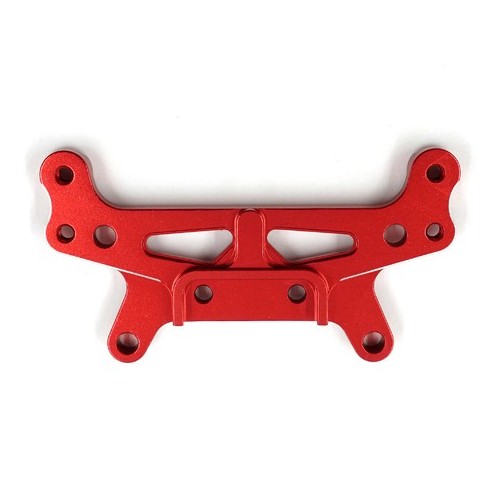 Xtra Speed Aluminum Rear Shock Tower Red For Tamiya TA01 TA02 RC Cars - Picture 4 of 8