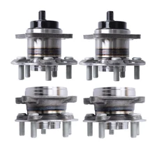 LABLT Front Rear LR Wheel Bearings and Hubs For Toyota Prius Plug-In 2012-2015