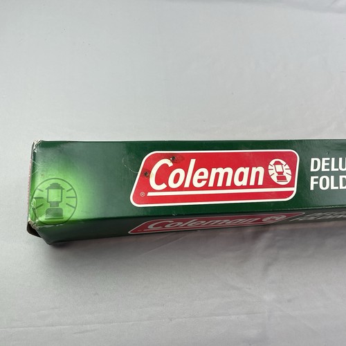 Vintage Coleman Deluxe Folding Net Hammock 8ft Length Lightweight & Strong NOS - Picture 4 of 9